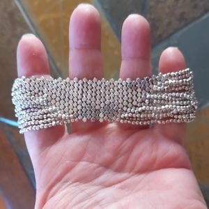 Stella & Dot Silver Bracelet